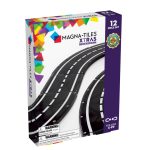 XTRAS: Roads 12-Piece Set  MAGNA-TILES®**