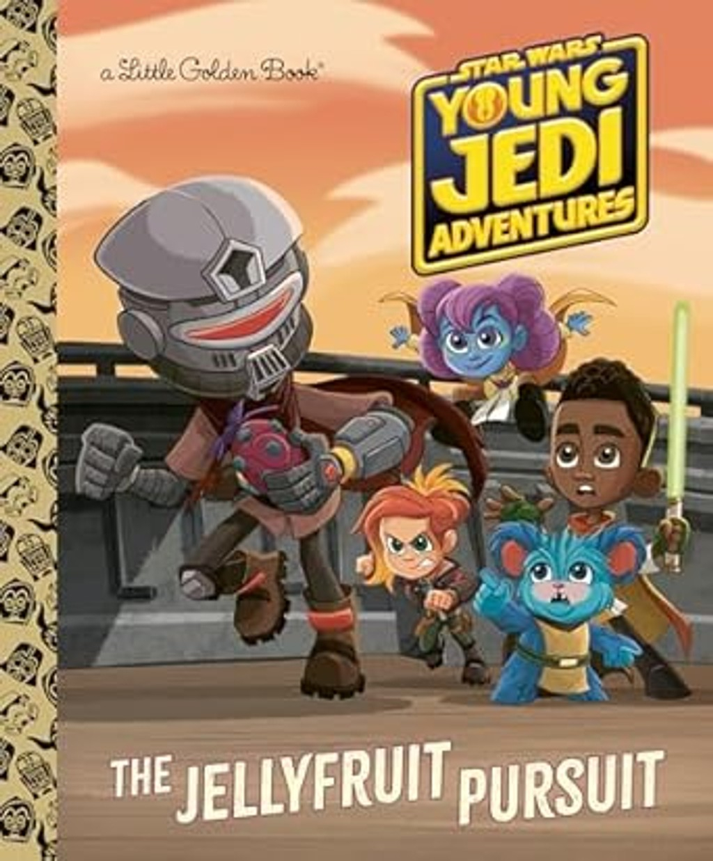 The Jellyfruit Pursuit. Star Wars: Young Jedi Adventures (Little Golden Book)