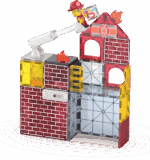 Fire Station™ 50 Piece Set MAGNA-TILES® - Imagen 2