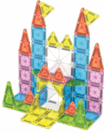 Travel Set Deluxe™ 55 Piece Set MAGNA-TILES® - Imagen 2