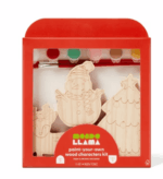 Mondo Llama: Paint-Your-Own Wood Holiday Characters Kit - Imagen 4