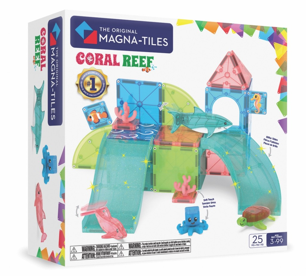 MAGNA-TILES® Coral Reef 25-Piece Set