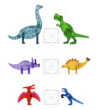 Dino World XL 50-Piece Set MAGNA-TILES® - Imagen 3