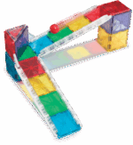 Rail Racers™ 33 Piece Set MAGNA-TILES® - Imagen 2