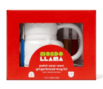 Mondo Llama: paint-your-own gingerbread mug kit