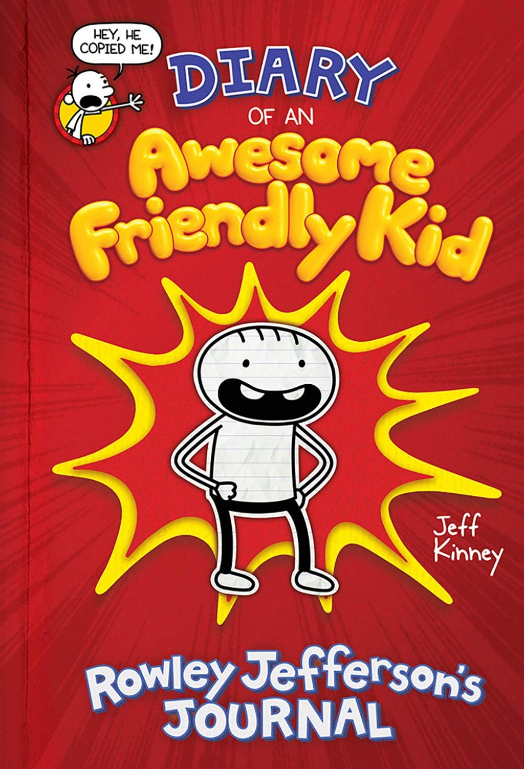 Diary of an Awesome Friendly Kid: Rowley Jefferson's Journal - TAPA DURA