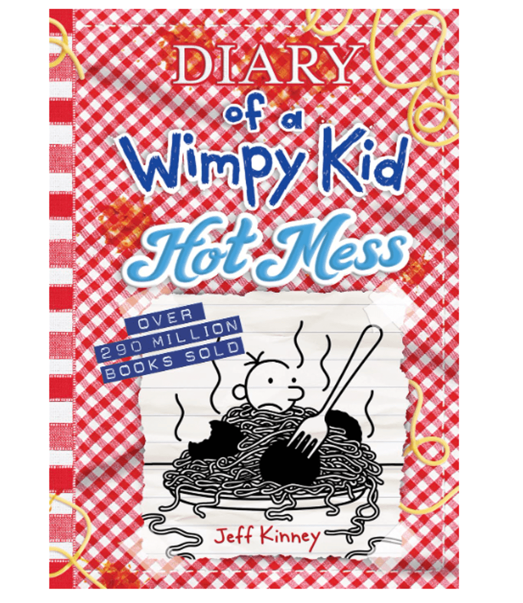 Hot Mess: Diary of a Wimpy Kid - TAPA BLANDA