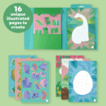 Sticker By Numbers - Dinosaurs - Imagen 3