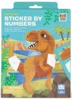 Sticker By Numbers - Dinosaurs