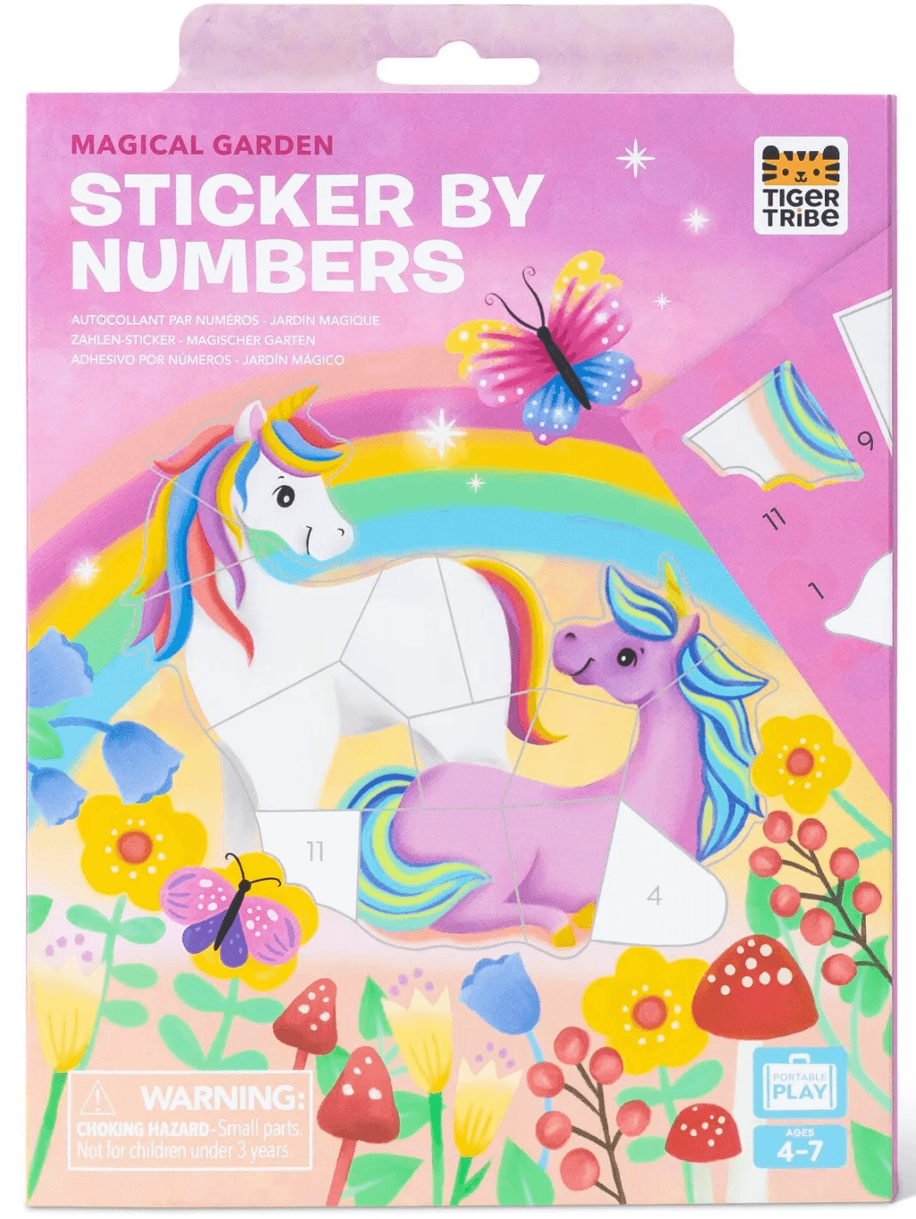 Sticker by Numbers - Magical Garden