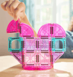 MAGNA-TILES® microMAGS Heart to Heart Travel Set - Imagen 3